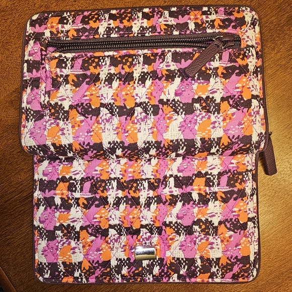 Vera Bradley Turnlock Wallet in Houndstooth Tweed - Picture 4 of 6